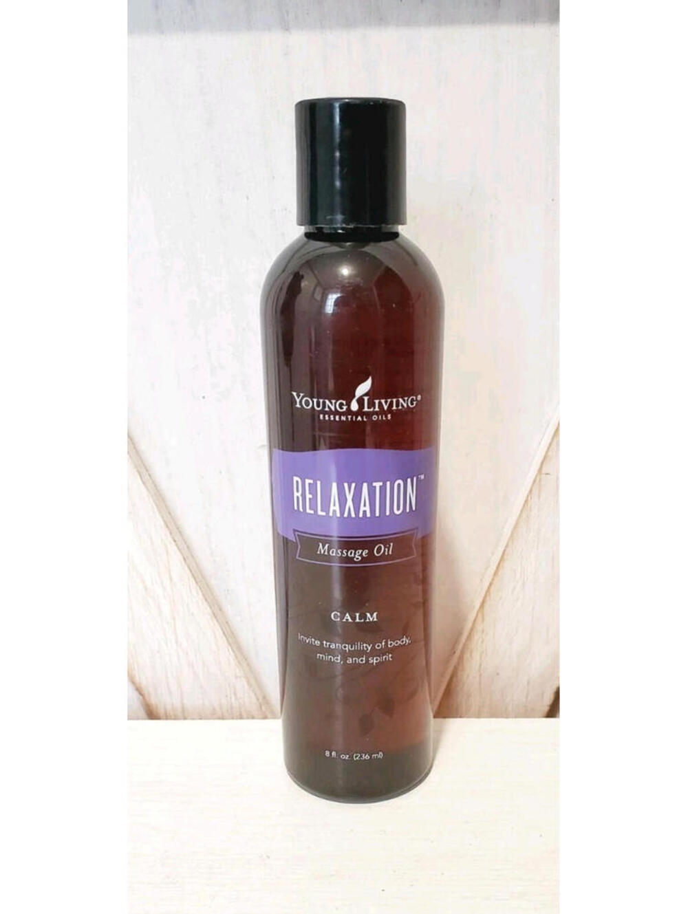 Young Living Relaxation Massage Oil 8 oz • Soothing Aromatherapy Blend • New